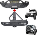 Steel Front and Rear Bumper with Tire Carrier W118093