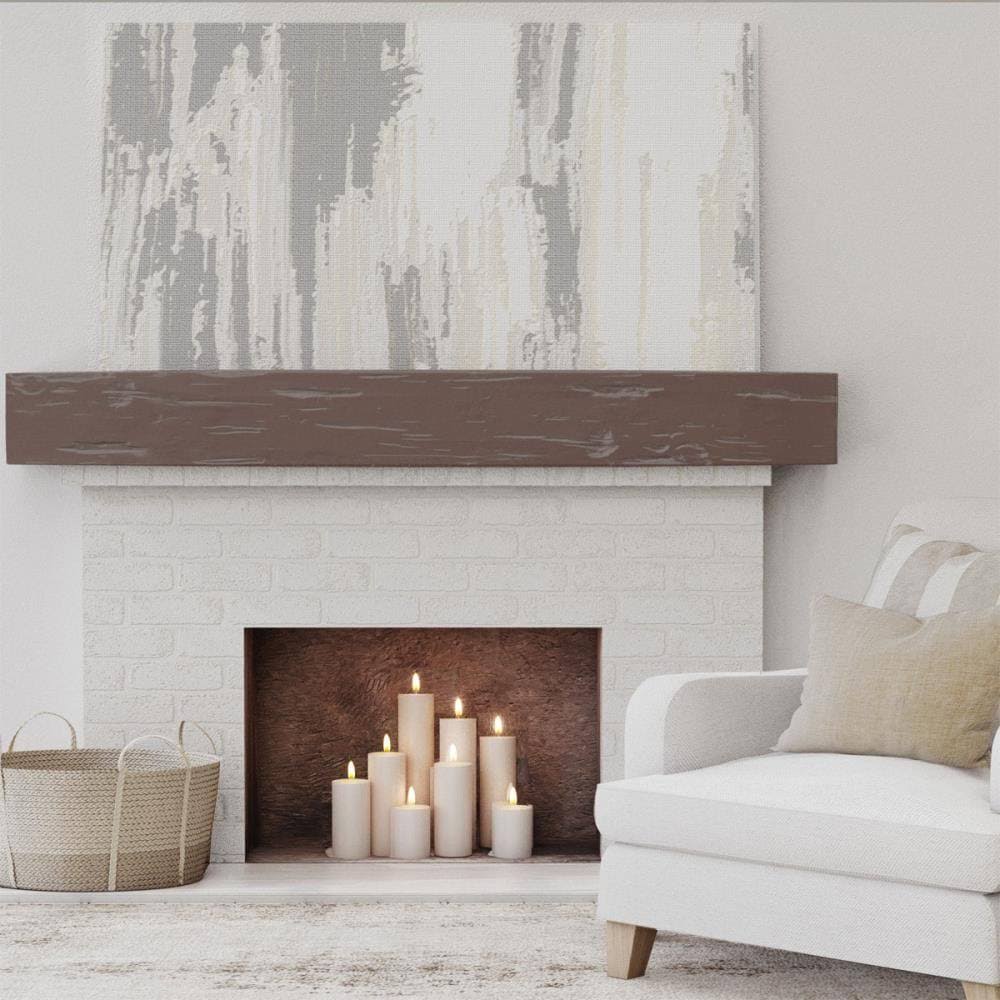Faux Wood Fireplace Mantel R2237