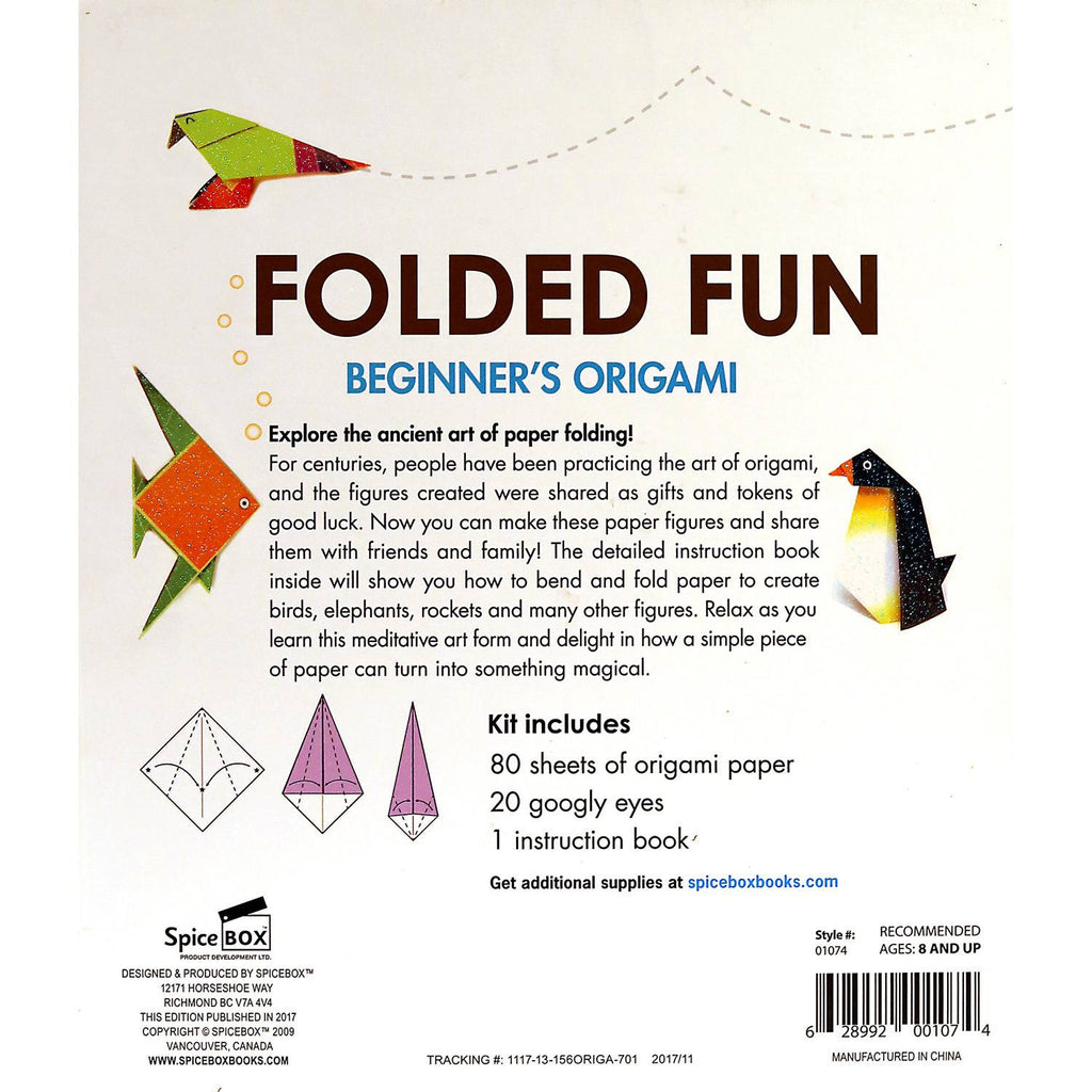 Origami Paper Folding Instruction Kit A283088