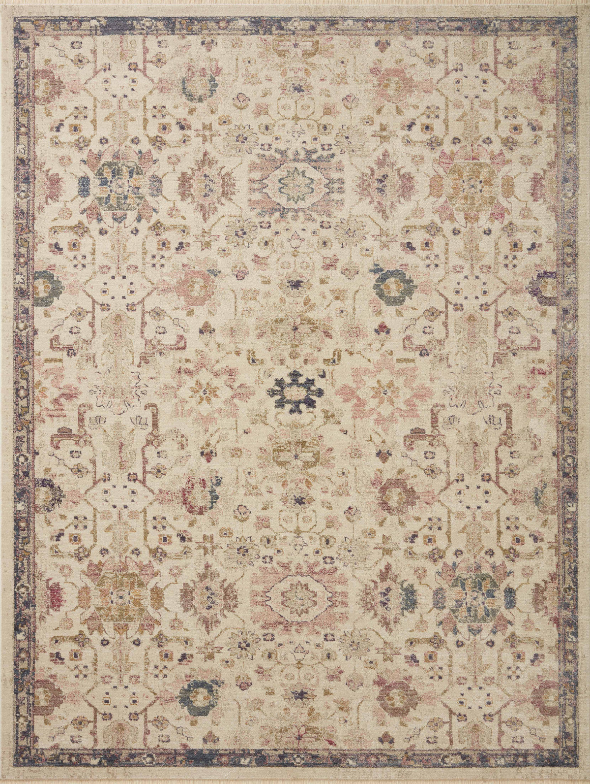 Ivory Multi 7'10 x 10' Rug V54657