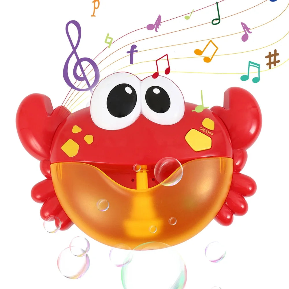 Musical Bubble Crab Bath Shower Toys H4227