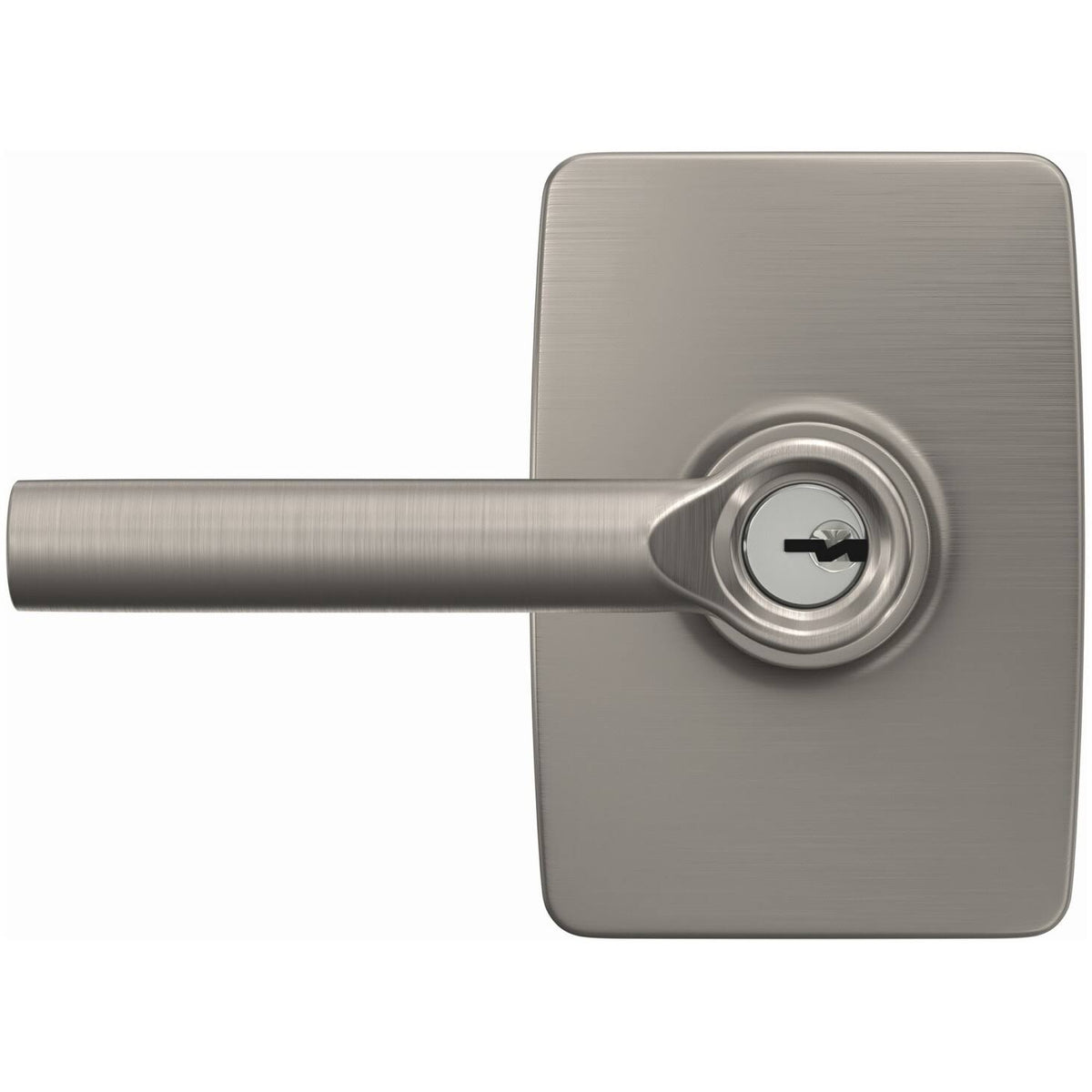 Matte Black Door Lever Set B6591