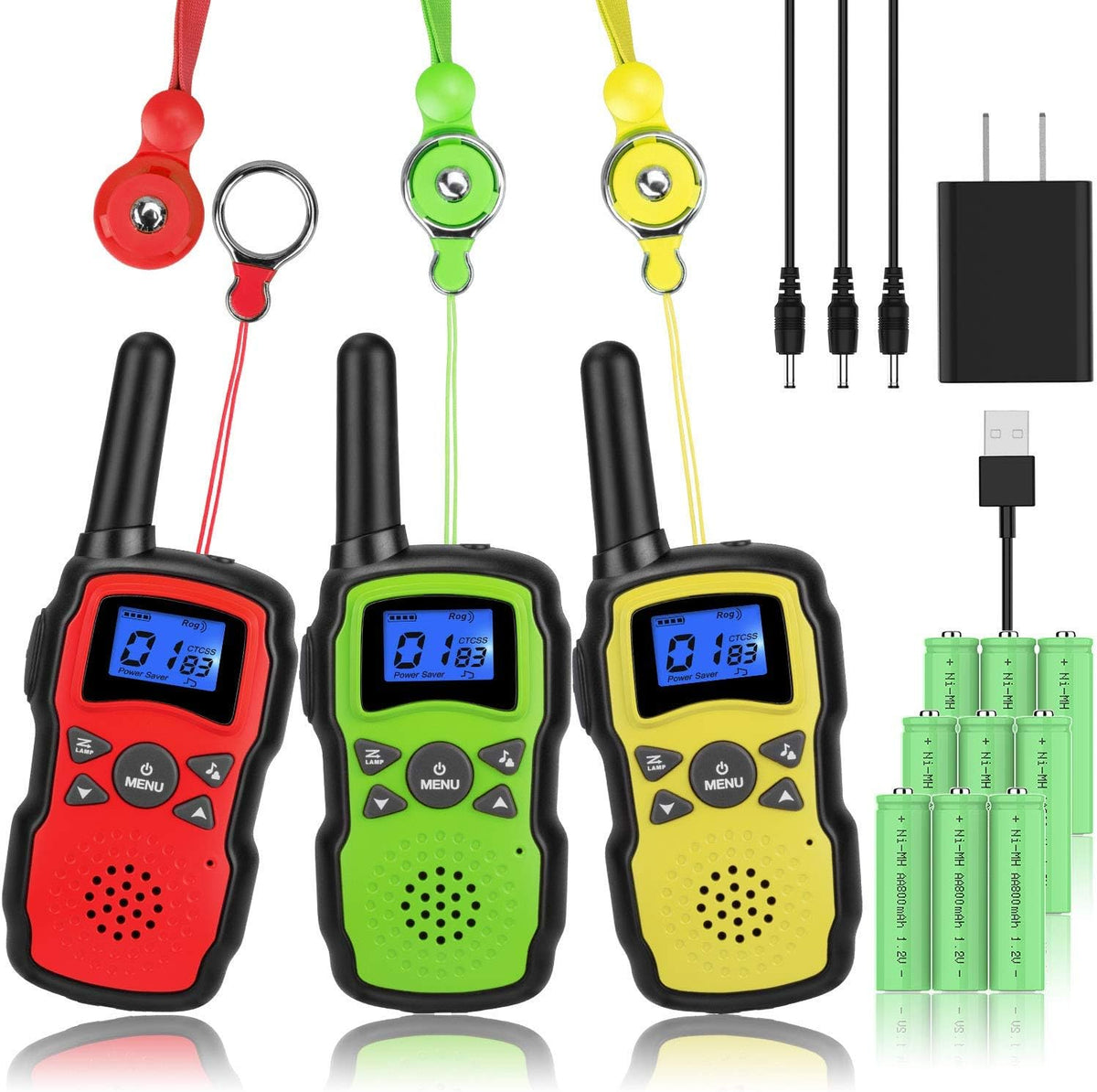 Rechargeable 3 Pack 2 Way Radio Z477868
