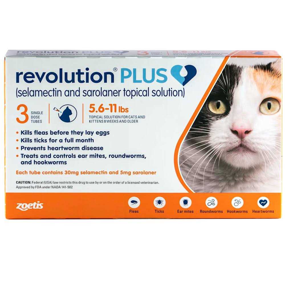 Orange for Cats 5.6 to 11 lb (1 month) Z370
