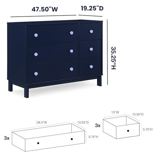 6 Drawer Dresser O693