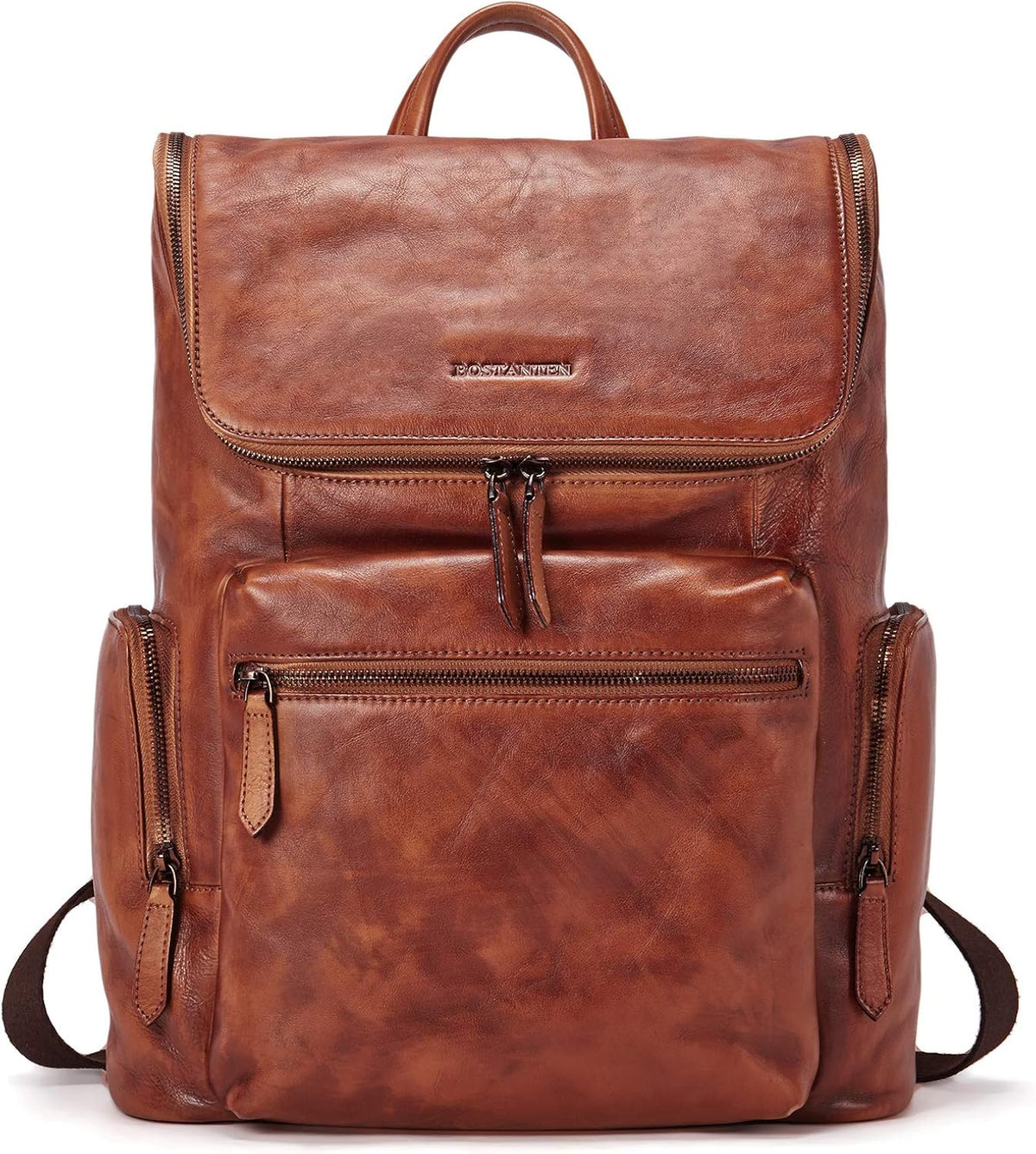 Leather 15.6 inch Laptop Backpack F610161