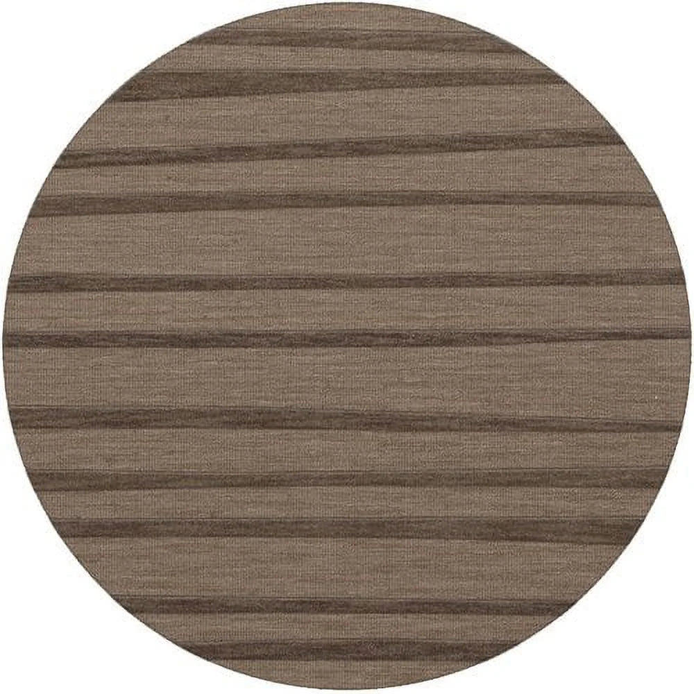 Stone Stripes Lines 12' x 15' Oval Area Rug K23964