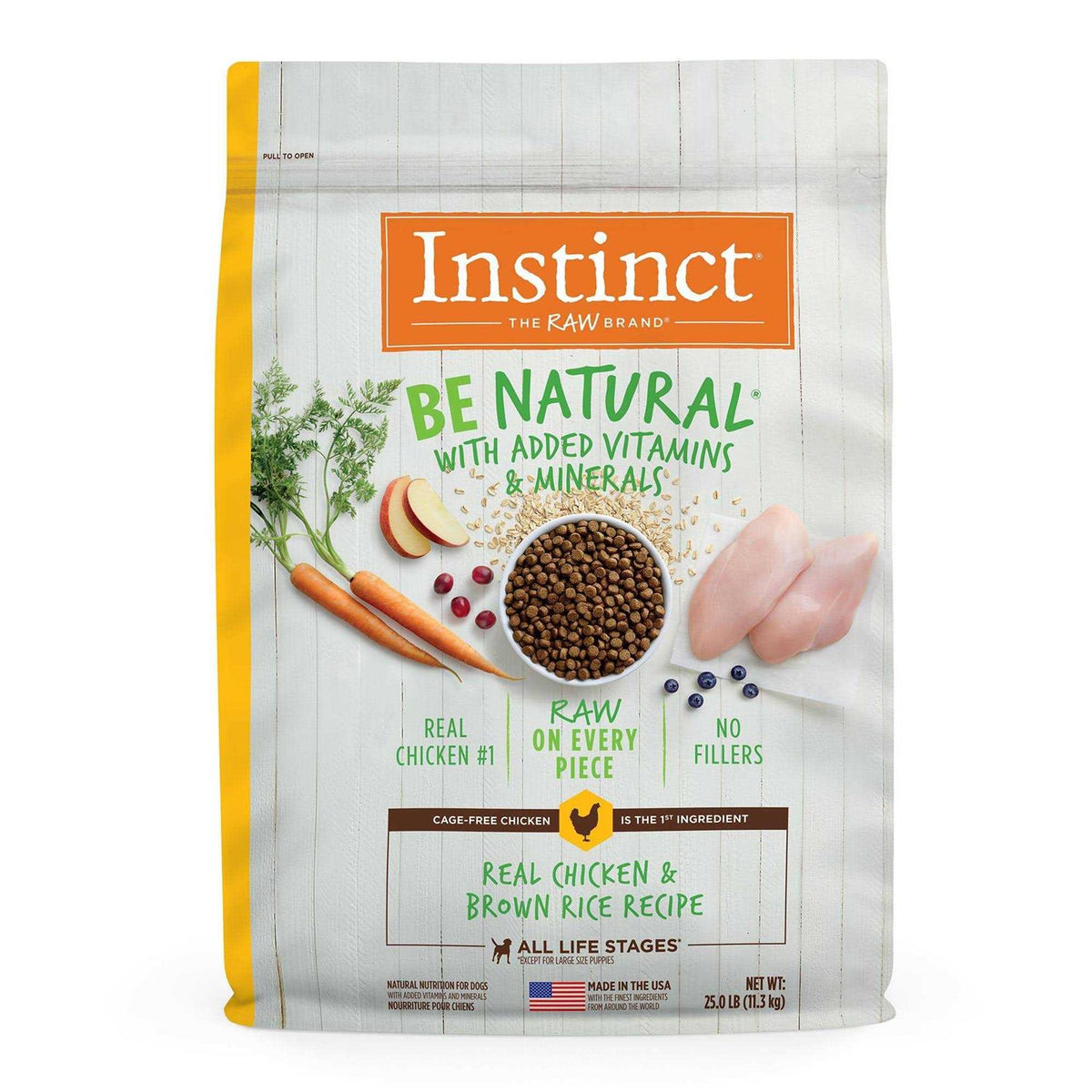 Chicken & Brown Rice Recipe Dry Dog Food Q587
