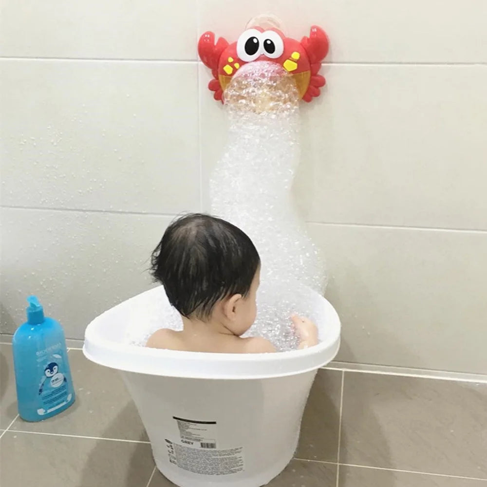 Musical Bubble Crab Bath Shower Toys H4227