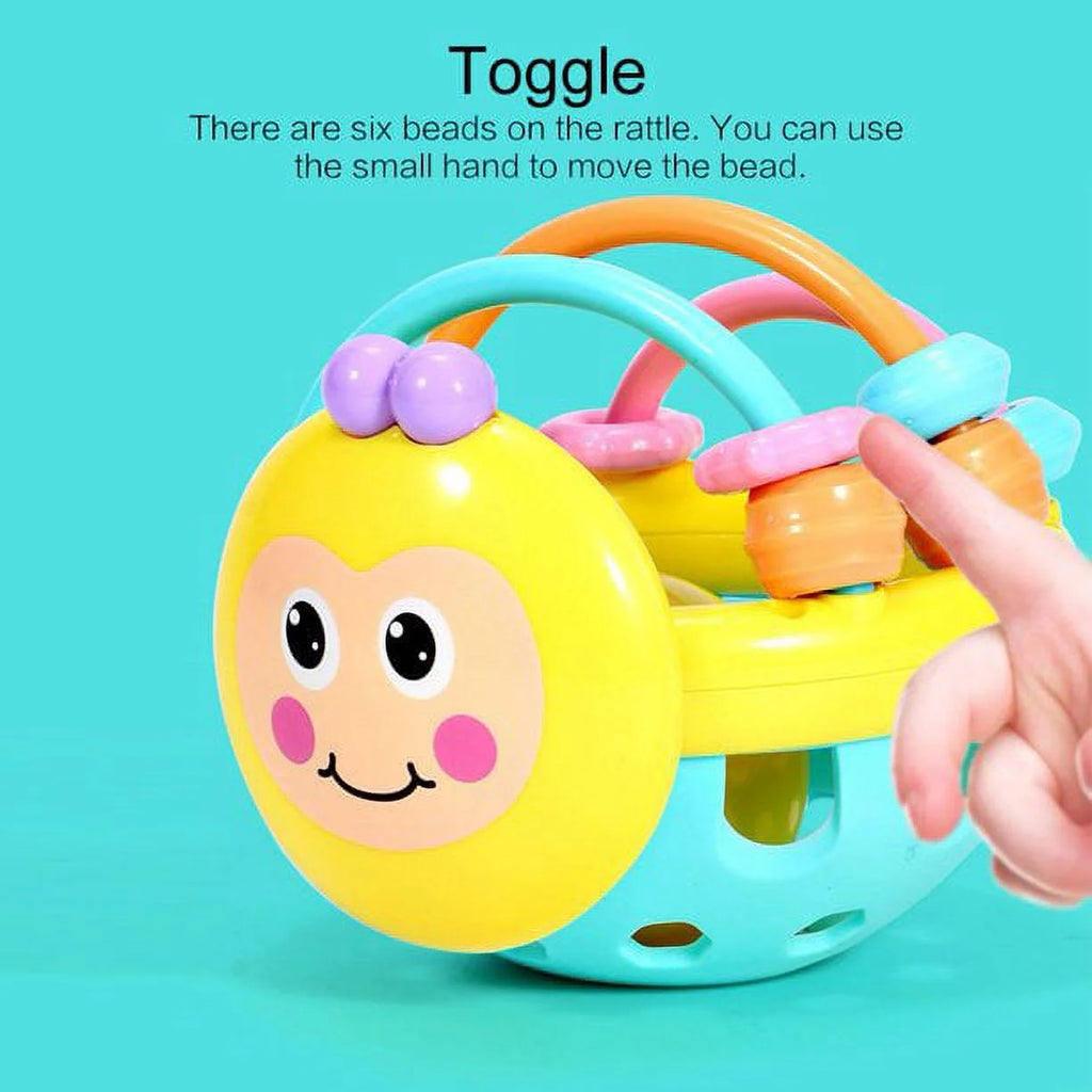 Sensory Teether Toy Silicone Rattle Ball K94707