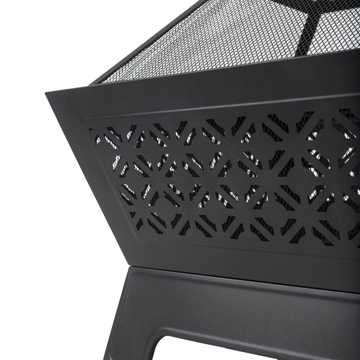 Square Wood Burning Fire Pit G319