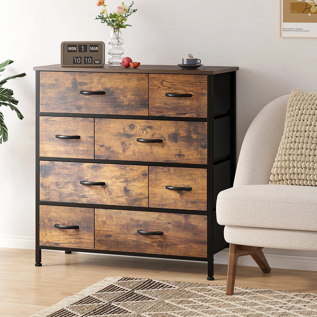 8 Drawer Wood Dresser A173139