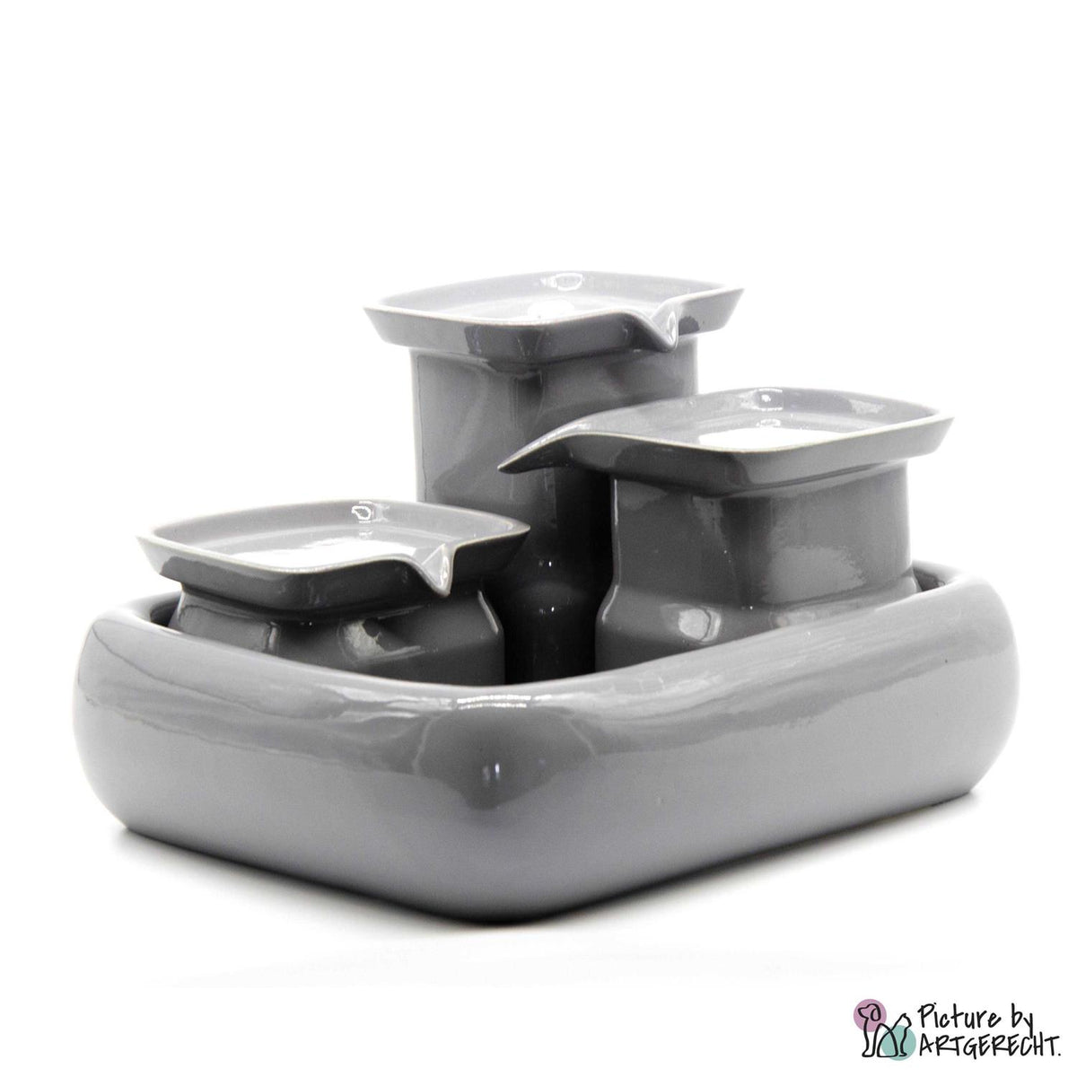 Ceramic Cat Water Fountain Y3897