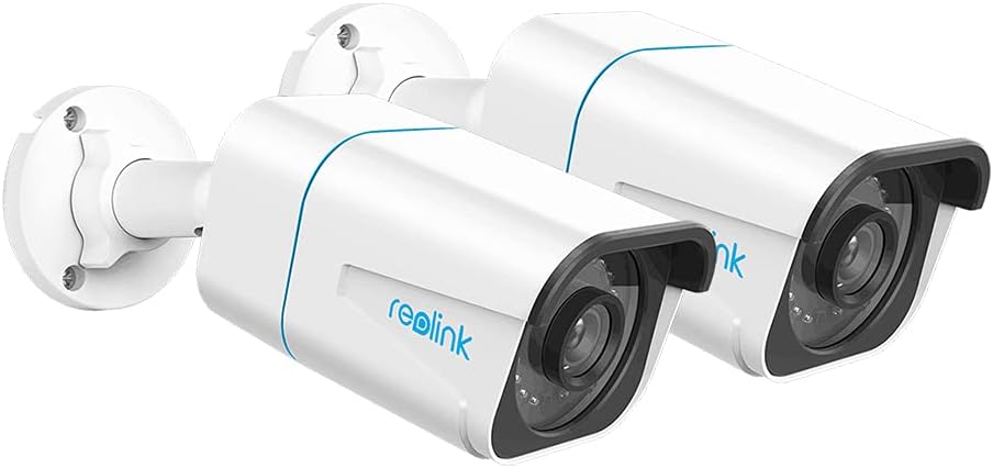 4K Outdoor IP PoE Security Camera, Pack of 2 G381