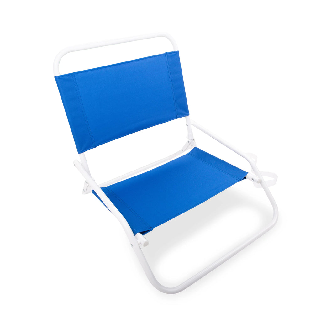 Folding Beach Chair with Carry Strap 2 Pack T671668