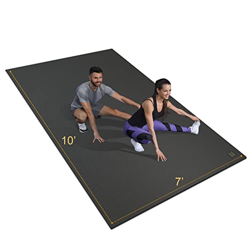 Extra Wide Large 7mm Thick Exercise Mat Z929078