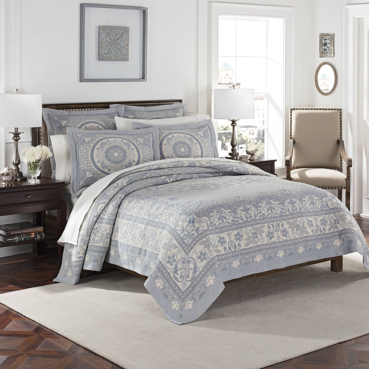 Linen Coverlet N4342