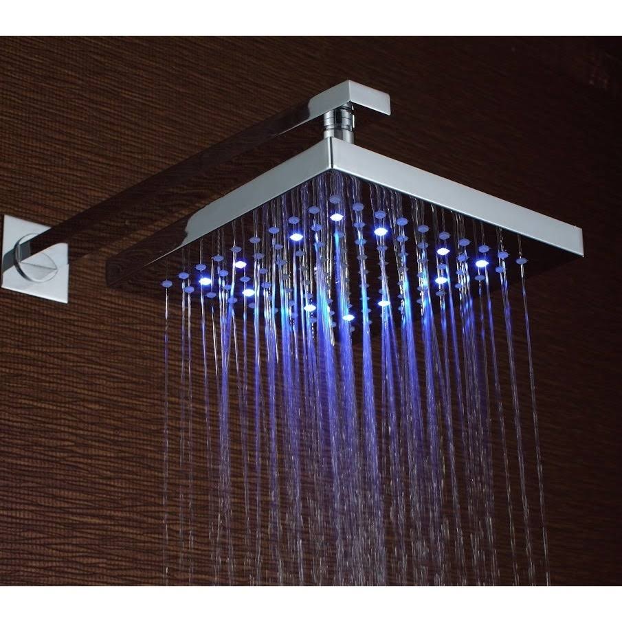 Volume Control LED Rainfall Shower Faucet B191540