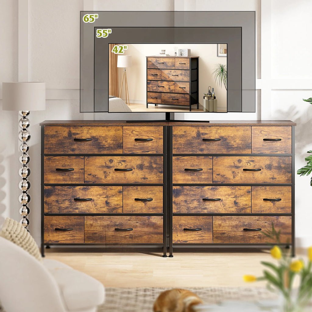 8 Drawer Wood Dresser A173139