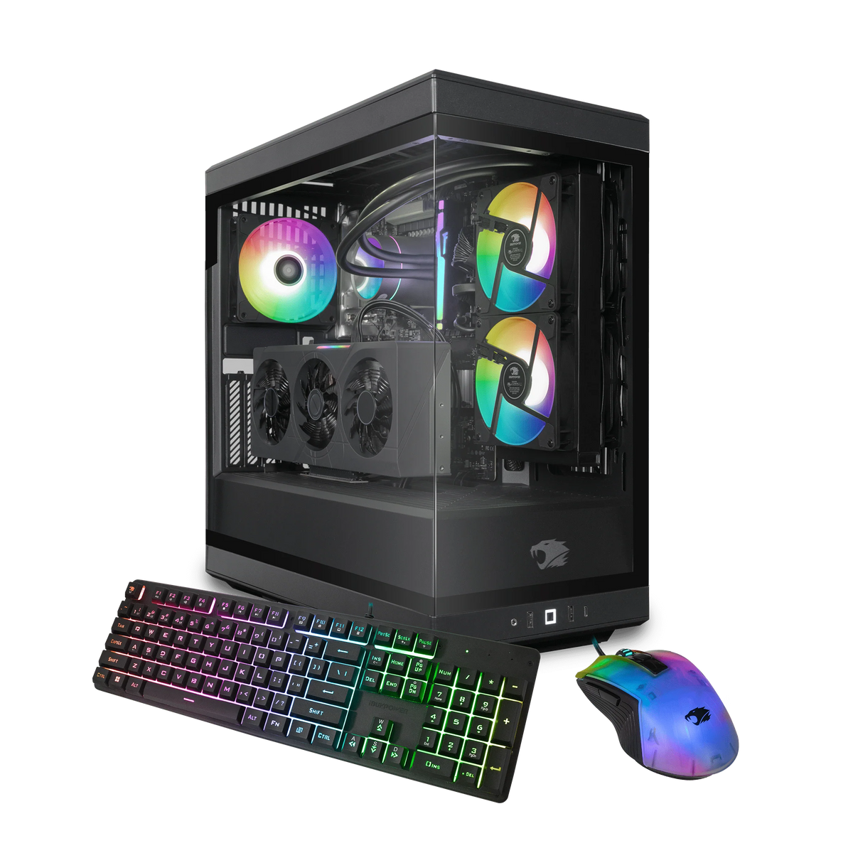 Ryzen 7 7700 RTX 4070 16GB DDR5 1TB NVMe SSD Liquid Cooled Gaming Desktop I326469