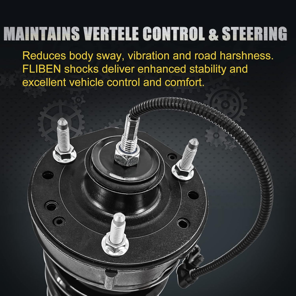 Pair Front Shock Absorber Assy w/Magnetic Ride Control D27513