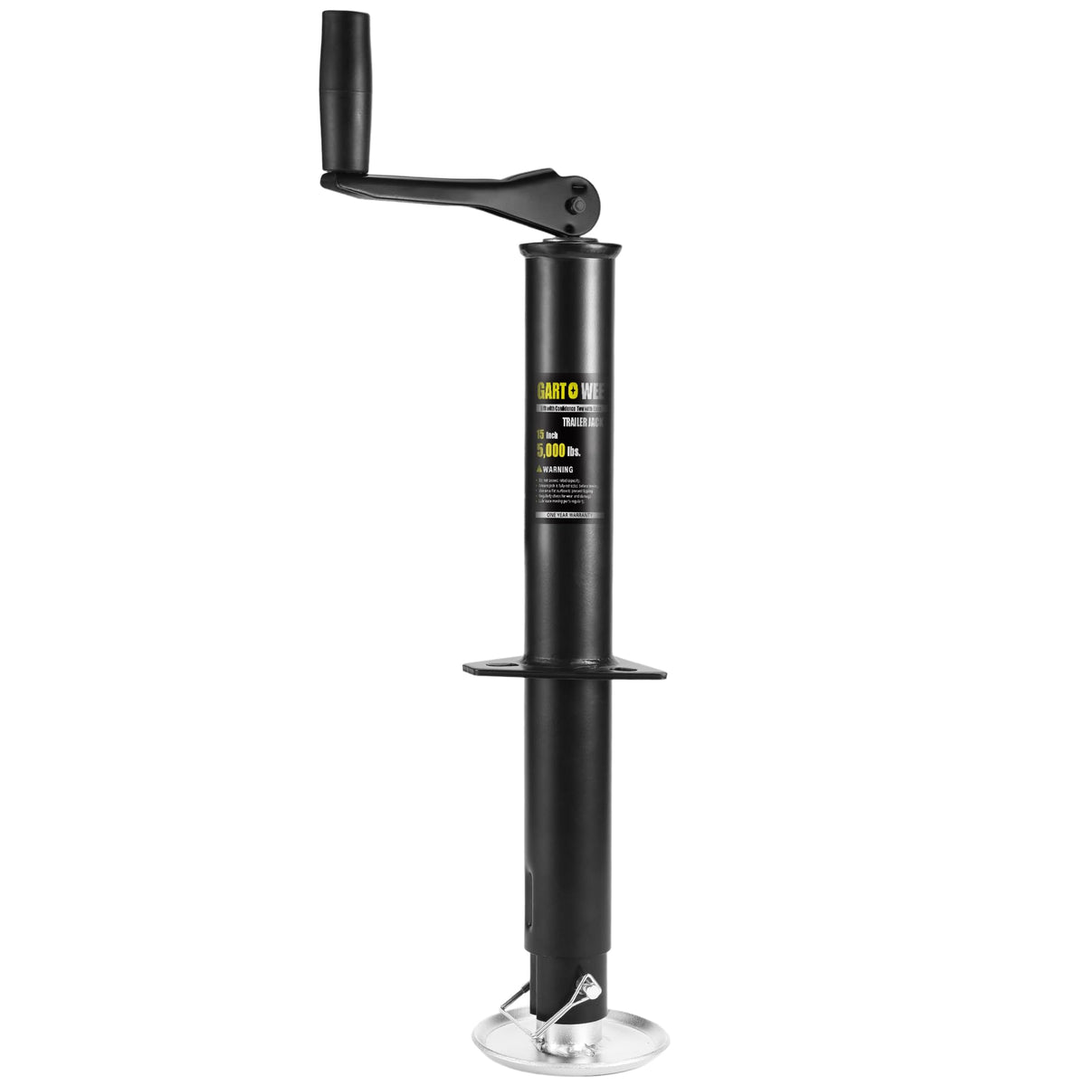5000 lbs A-Frame Trailer Jack with Adjustable Drop Leg M406477
