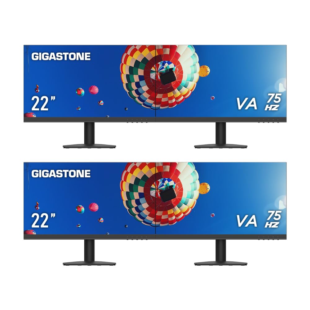 22 inch FHD Frameless LED Monitor 4-Pack M724