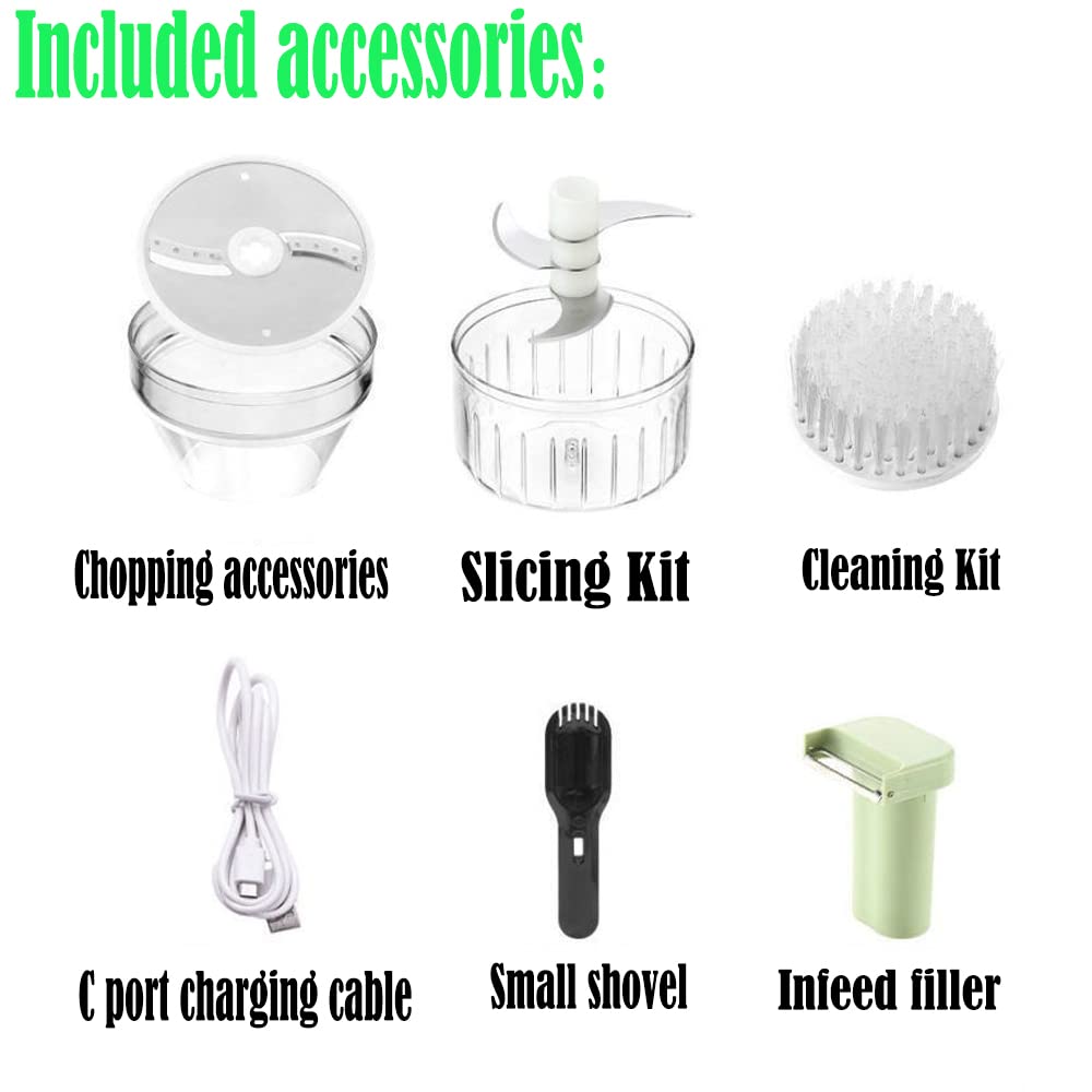 4 in 1 Electric Vegetable Slicer Set T322273