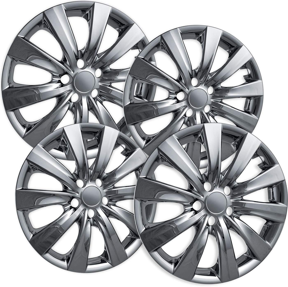 16 inch Ice Black Set of 4 Wheel Covers Hubcaps X18473