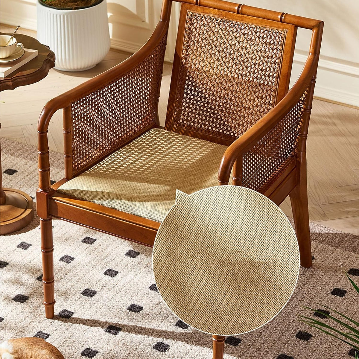 Wicker Rattan Chair T8377
