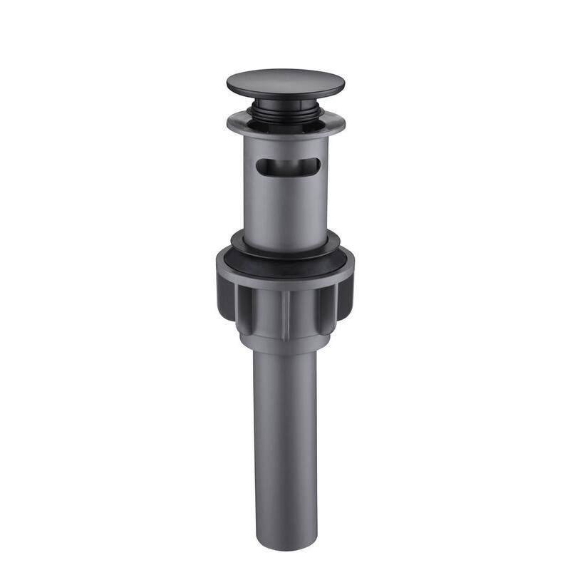 4 in. Centerset 2-Handle High-Arc Bathroom Faucet in Matte Black X17893