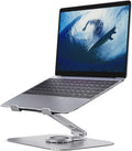 Silver Grey Aluminum Alloy Laptop Stand, Pack of 2 W792
