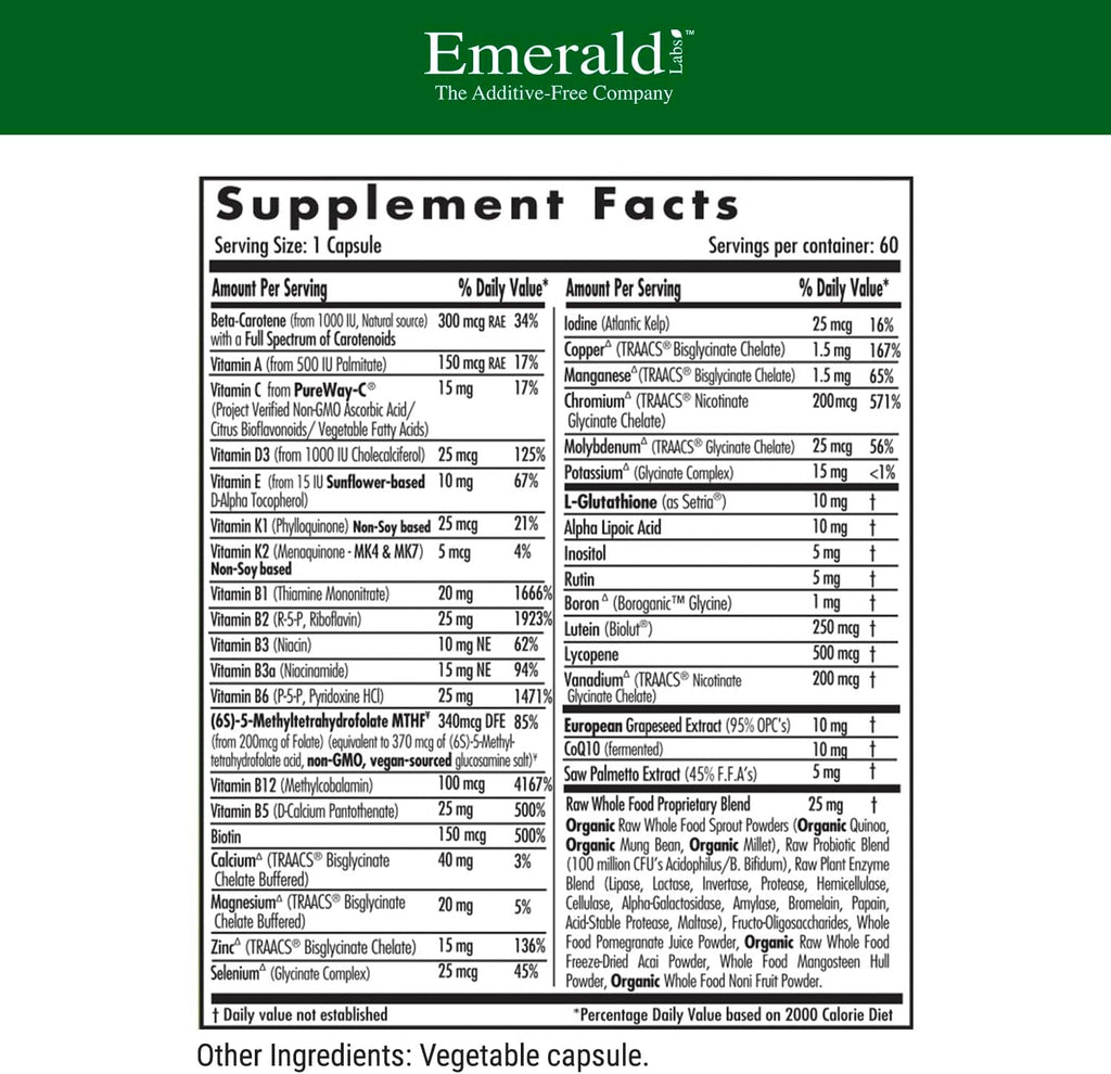 Women's 45+ 1-Daily Multi (60 Caps) & Men's 45+ 1-Daily Multi (60 Caps) Complete Multivitamin B489