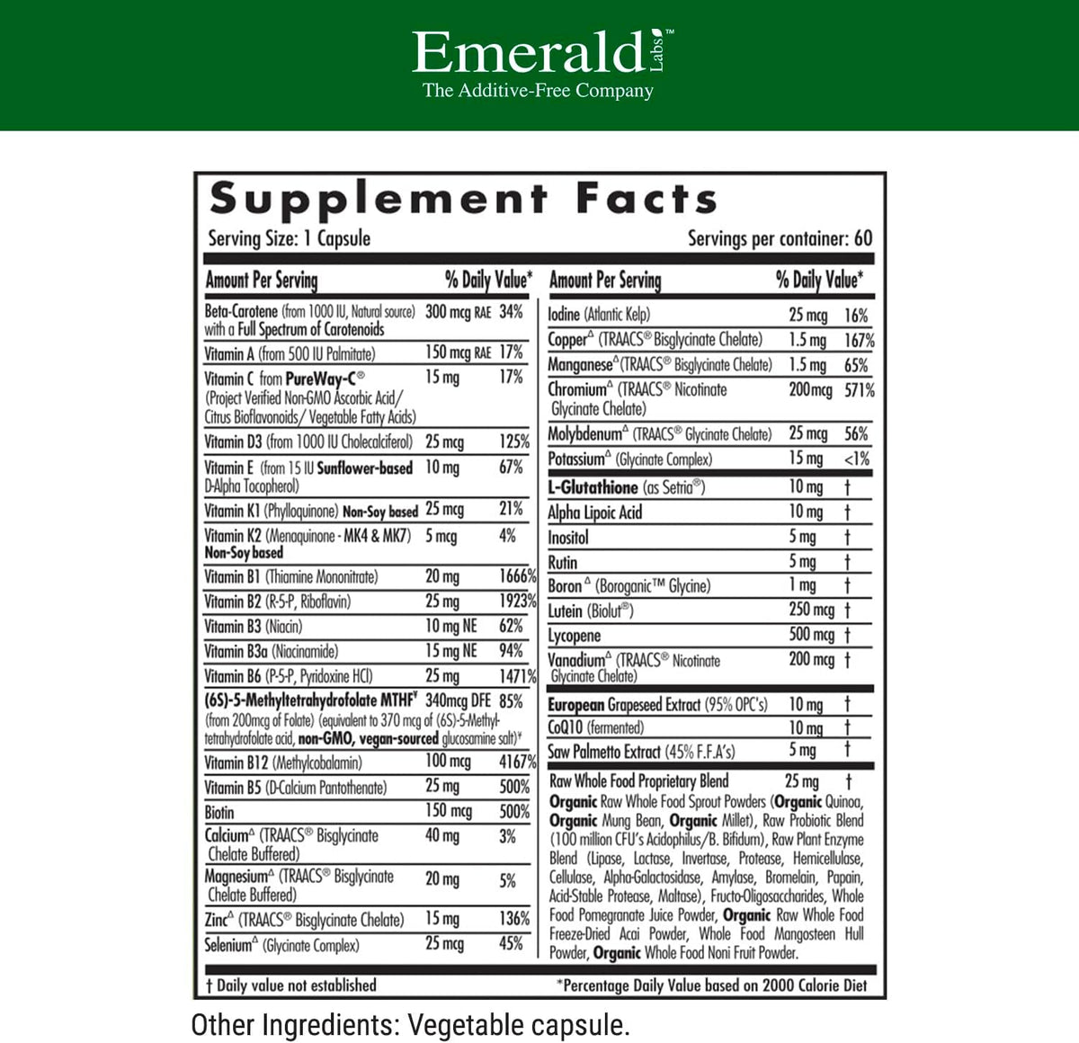 Women's 45+ 1-Daily Multi (60 Caps) & Men's 45+ 1-Daily Multi (60 Caps) Complete Multivitamin B489
