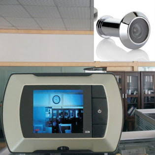 2.4 LCD Visual Monitor Door Peephole Viewer Camera M710358