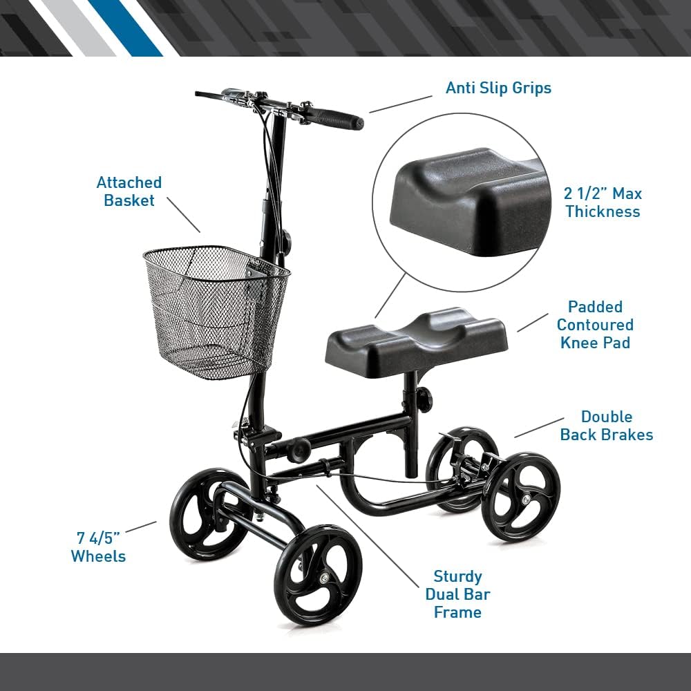 Lightweight Foldable Knee Walker W86305