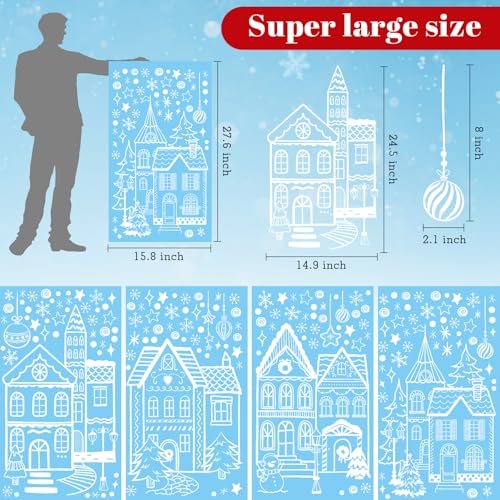 Christmas Window Clings J1381