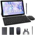 10 inch 2 in 1 Tablet with Keyboard Case Mouse Stylus V51705