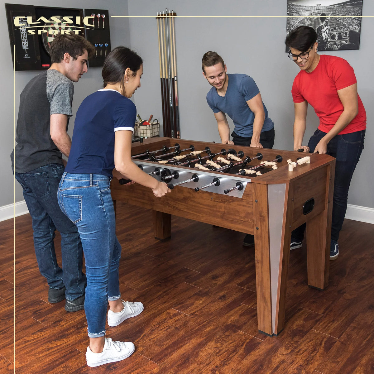 Brown Foosball Table W540