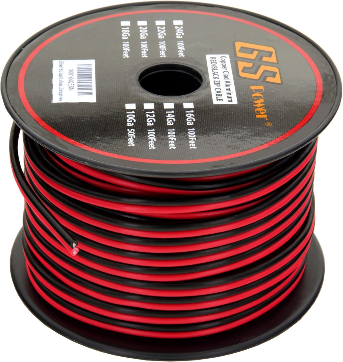 18 Gauge 10 Rolls 100 Feet Car Audio Video Primary Remote Turn on Hook up Trailer Wire Cable Set Black Red Blue Green Brown Orange Grey Purple White Yellow T4794