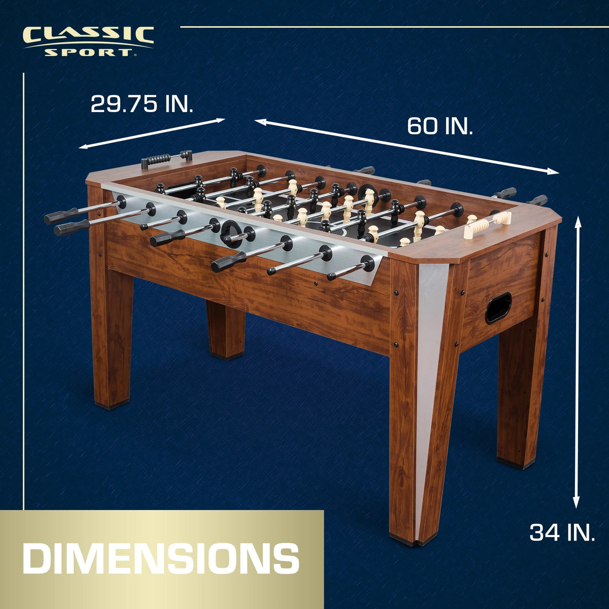 Brown Foosball Table W540
