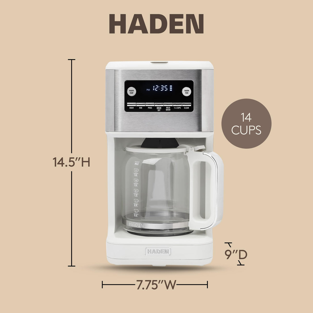 14 Cup Programmable Drip Coffee Maker P544