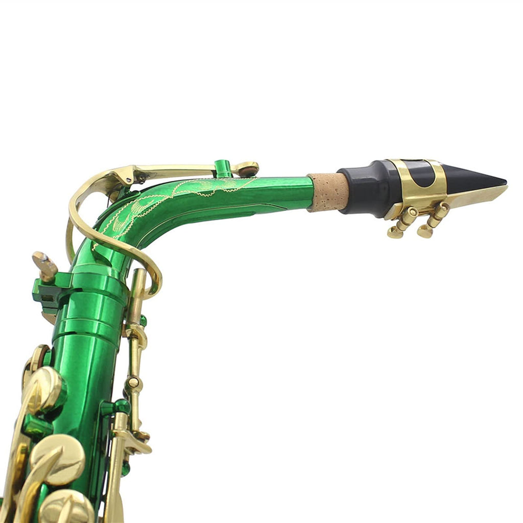 Green Brass Alto Saxophone F79924