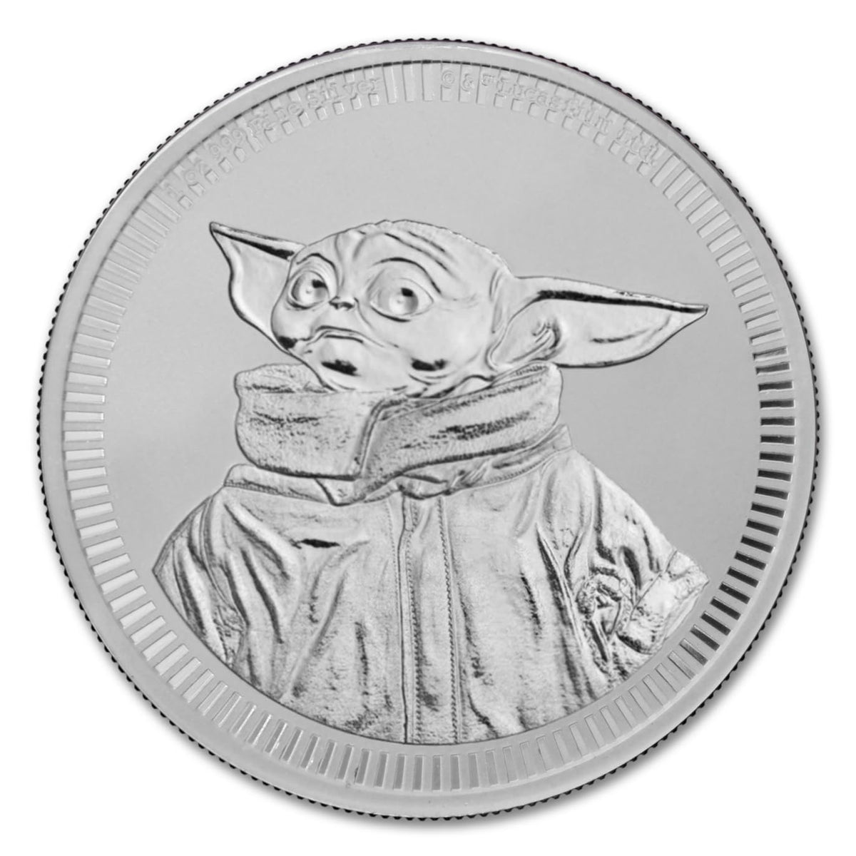 1 oz Silver Star Wars Mandalorian Coin I21439
