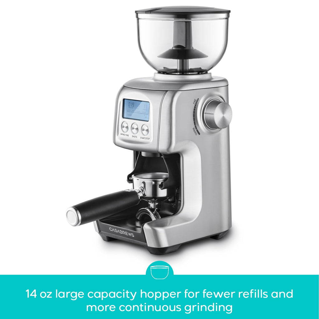 Electric Conical Burr Coffee Grinder with LCD Display T303