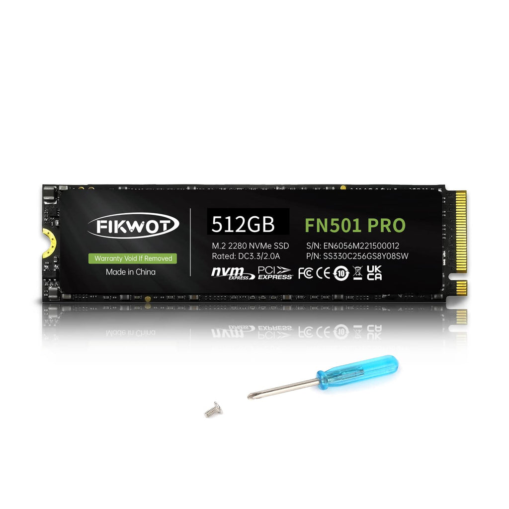 512GB NVMe M.2 2280 PCIe Gen3 x4 Internal Solid State Drive M739731