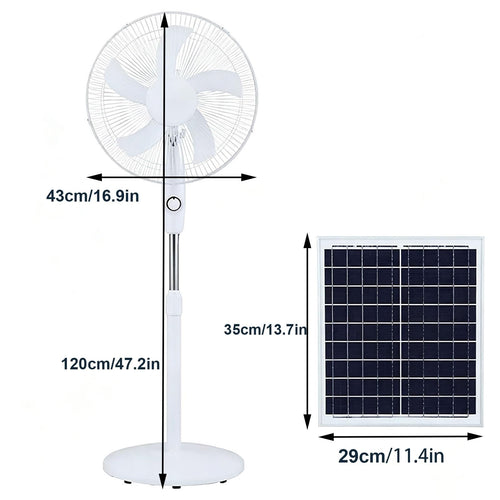 16 Inch Outdoor Pedestal Fan Q7254