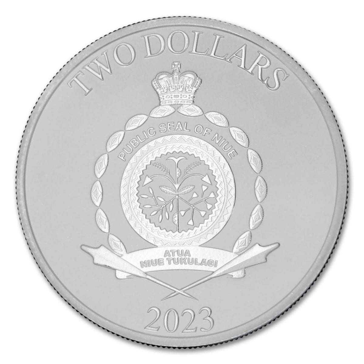 1 oz Silver Star Wars Mandalorian Coin I21439