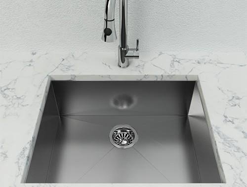 Single Basin Undermount Kitchen Sink X779327