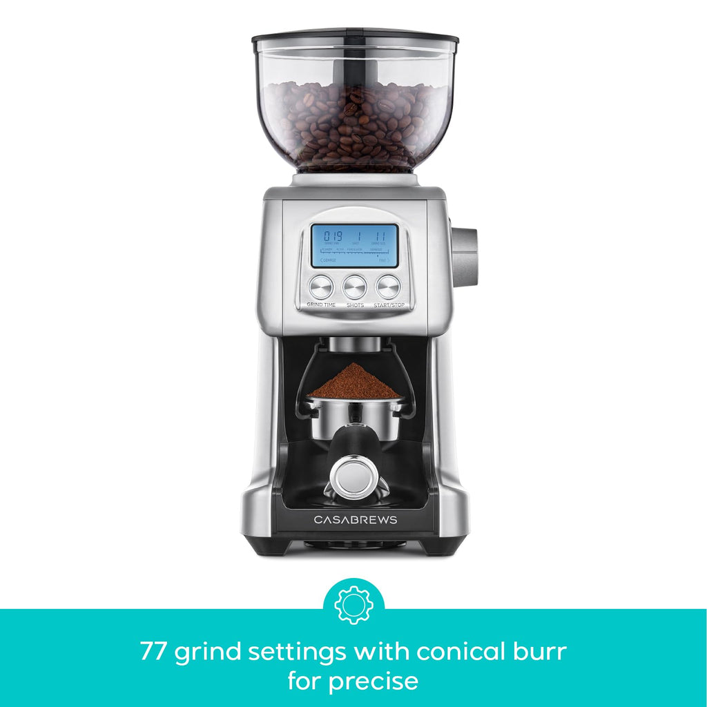 Electric Conical Burr Coffee Grinder with LCD Display T303